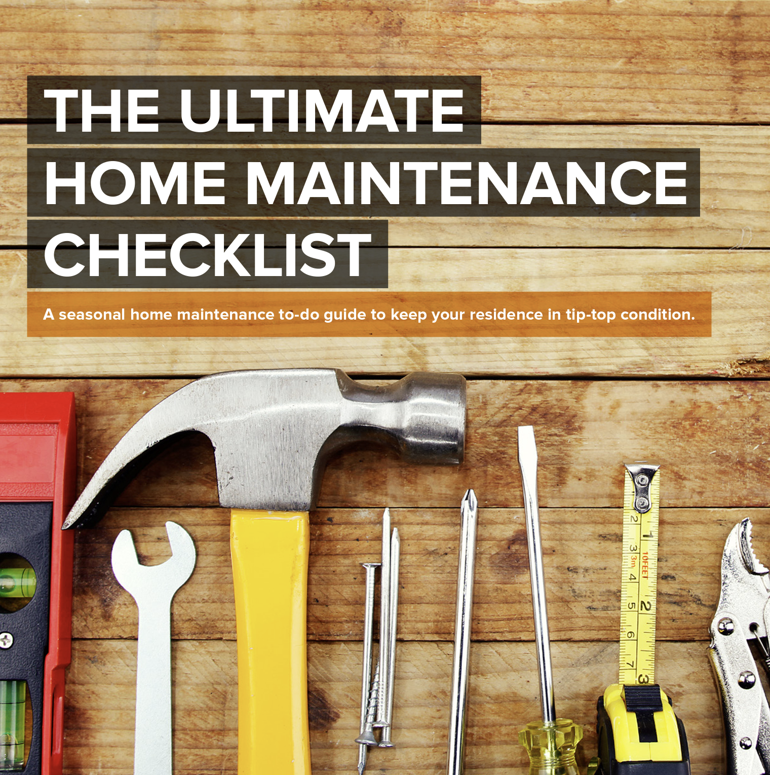 The ultimate home maintenance checklist