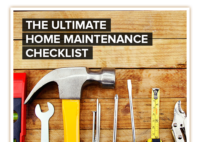 Home Maintenance Checklist