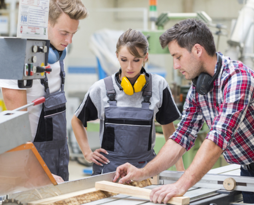 aaddressing the skilled trades shortage