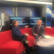 Bruce Fikowski talks about data collection at Global News Calgary