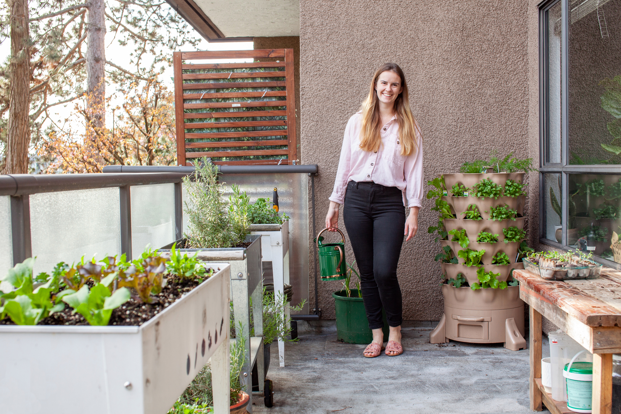 edible container gardens