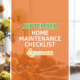 SEPTEMBER home maintenance